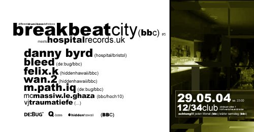 Breakbeatcity #5 meets Hospital Records