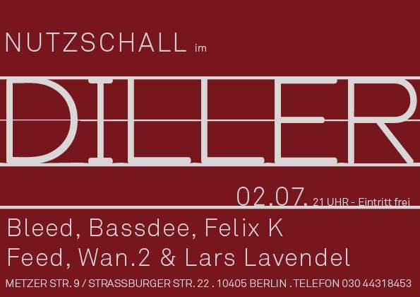 Nutzschall · Diller — cover