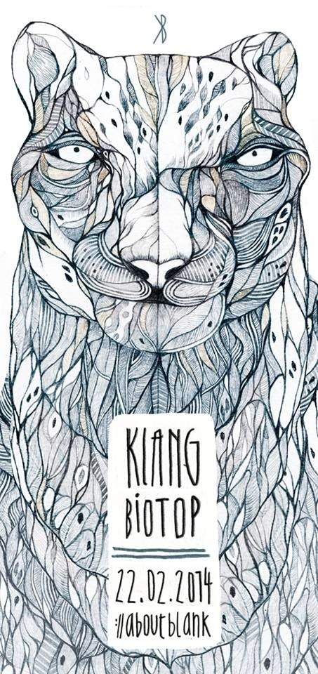 Klangbiotop · about blank — cover