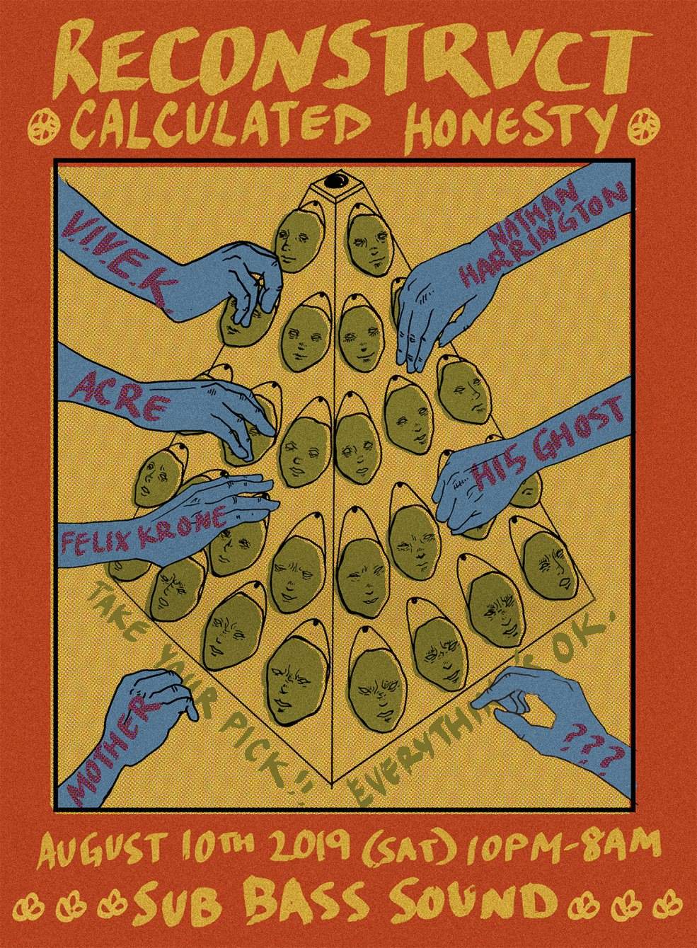 Reconstrvct: Calculated Honesty · 200 Morgan — cover