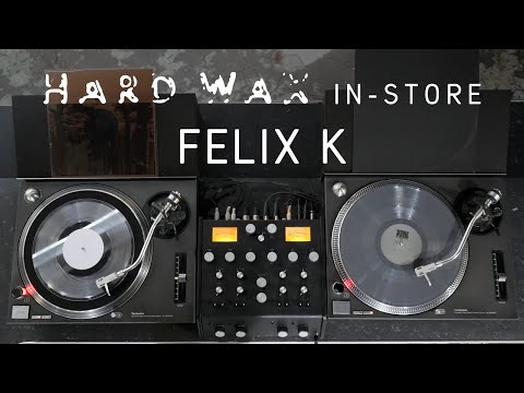 Felix K's in-store DJ set at Hard Wax, Berlin