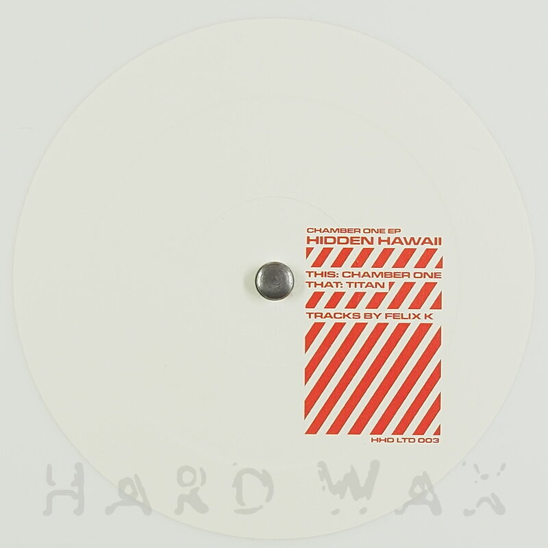 Record sleeve of the Chamber One EP by Felix K, released on Hidden Hawaii in 2009