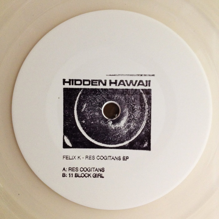 Record sleeve of the Res Cogitans EP by Felix K on Hidden Hawaii